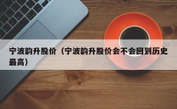 宁波韵升股价（宁波韵升股价会不会回到历史最高）